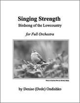Singing Strength Orchestra sheet music cover